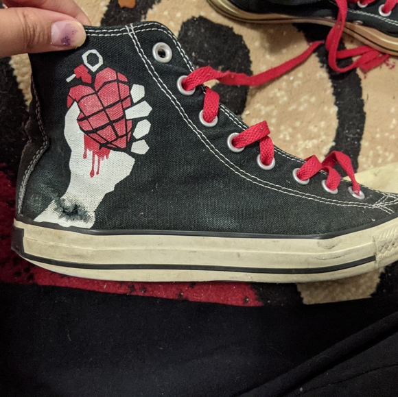 green day converse high tops